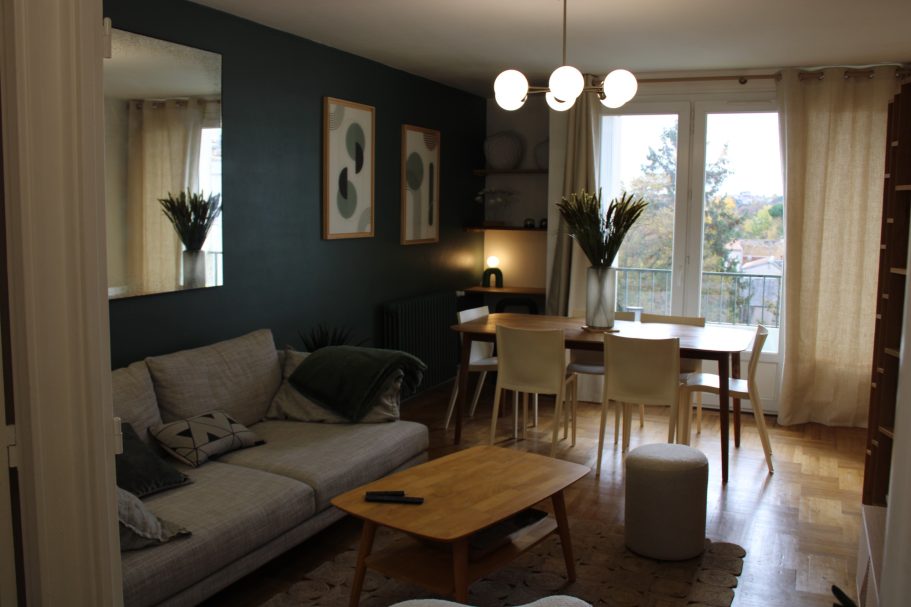 Piéce principale agréable et reposante